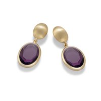 Orecchini Aquaforte Donna Caramelle Ovali in Argento H4180403